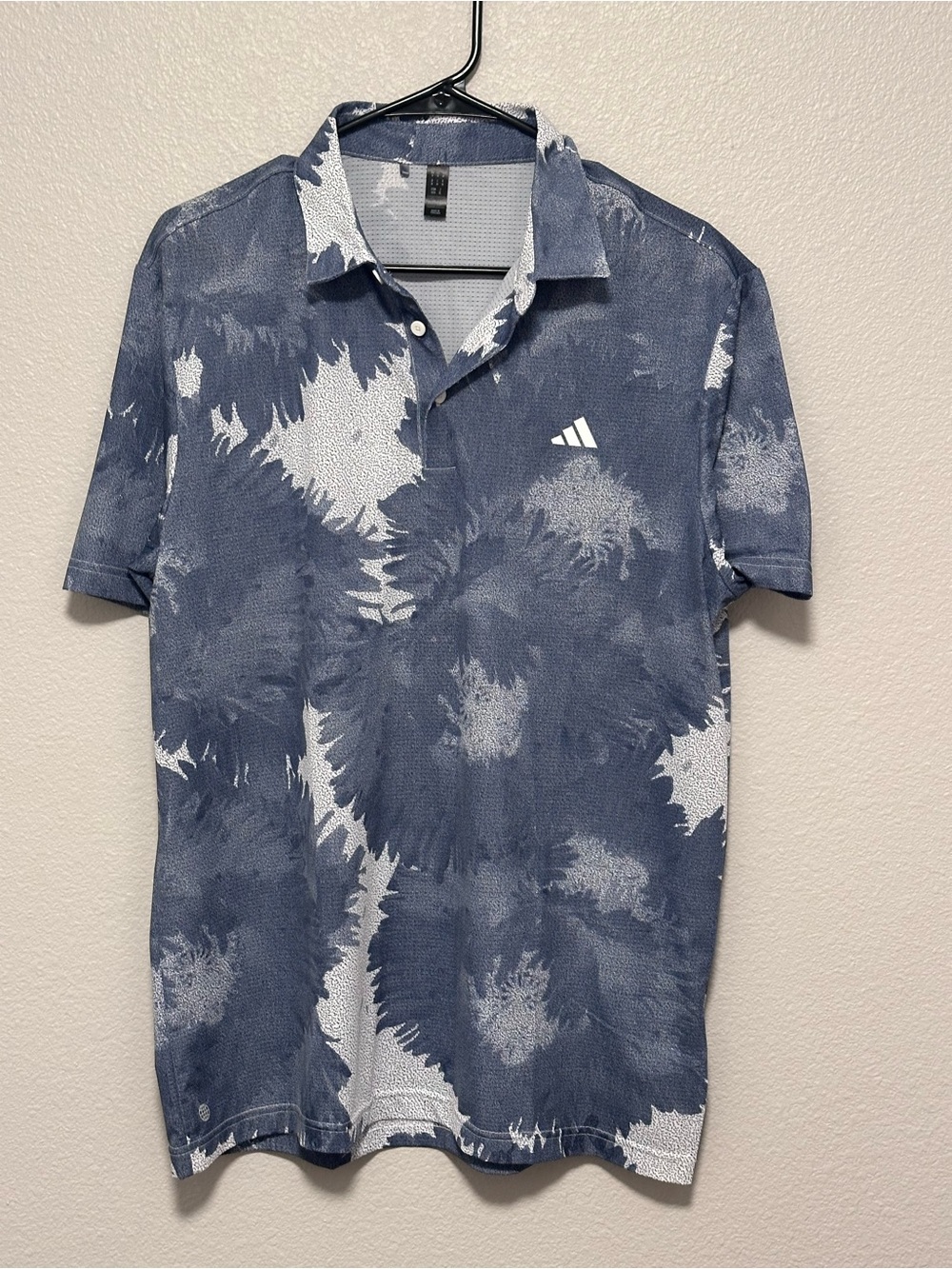 Adidas Men’s Blue Golf Polo